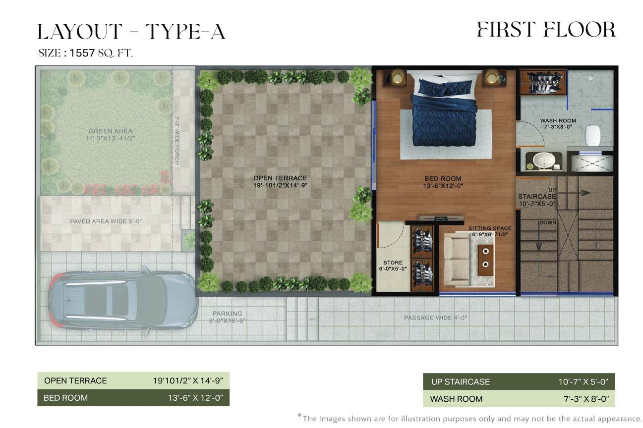 Plot Layout First Floor